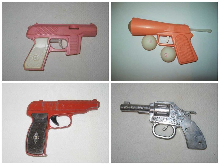 Игрушка автомат пистолет револьвер про-во СССР