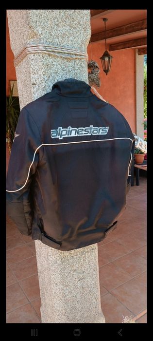 Casaco alpinestars motard com proteções em bom estado