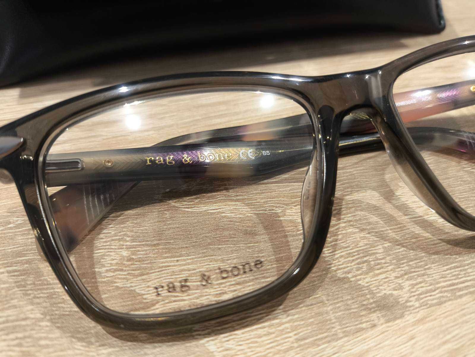 Okulary Rag&Bone RNB3043 ack grn NOWE zerówki