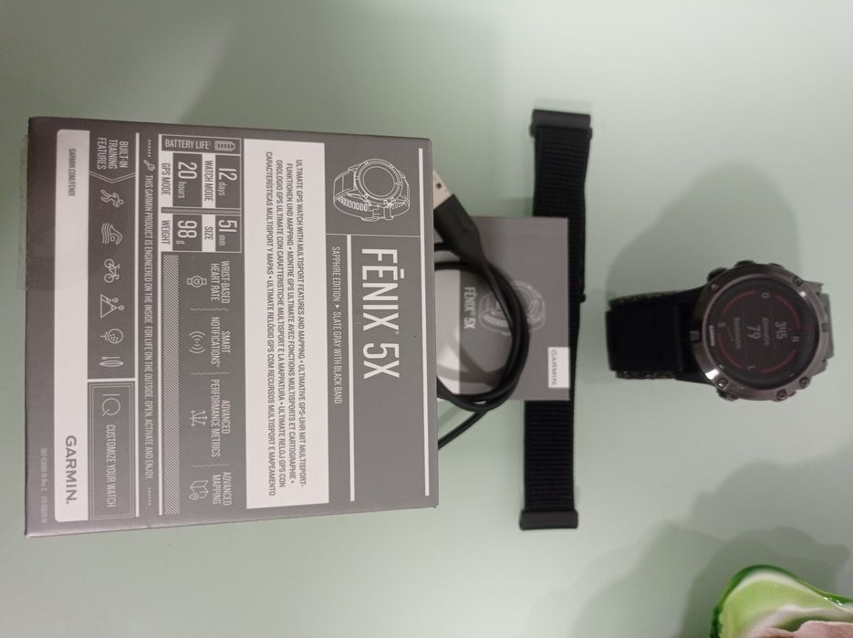 Garmin 5X Saphira 51mm como novo.
