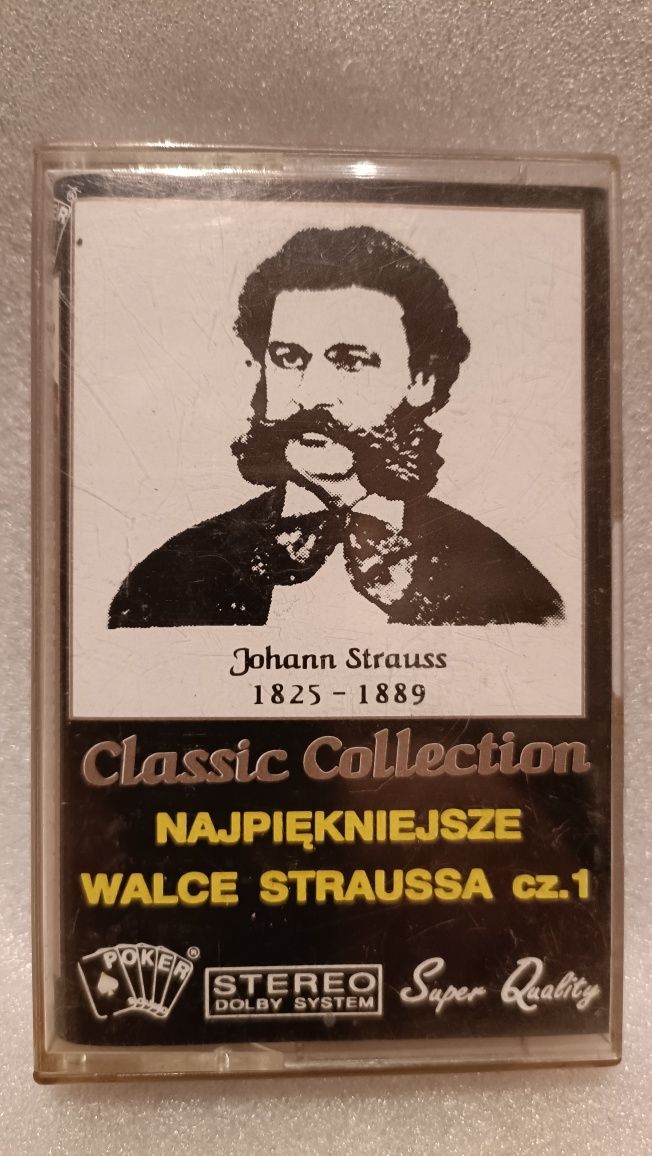 JOHANN STRAUSS "walce Straussa" cz.1 na kasecie