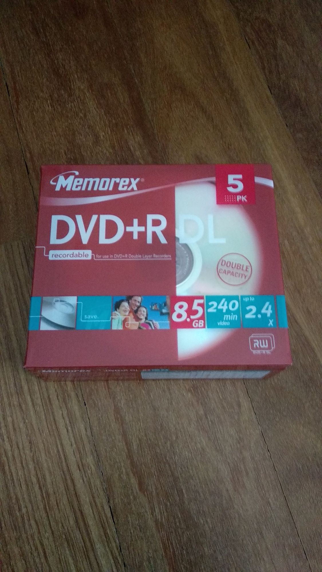 Pack 5 DVD DL 8.5GB