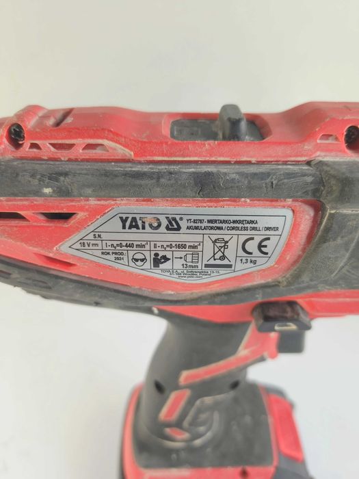 Wkrętarka Yato YT-82787 + aku