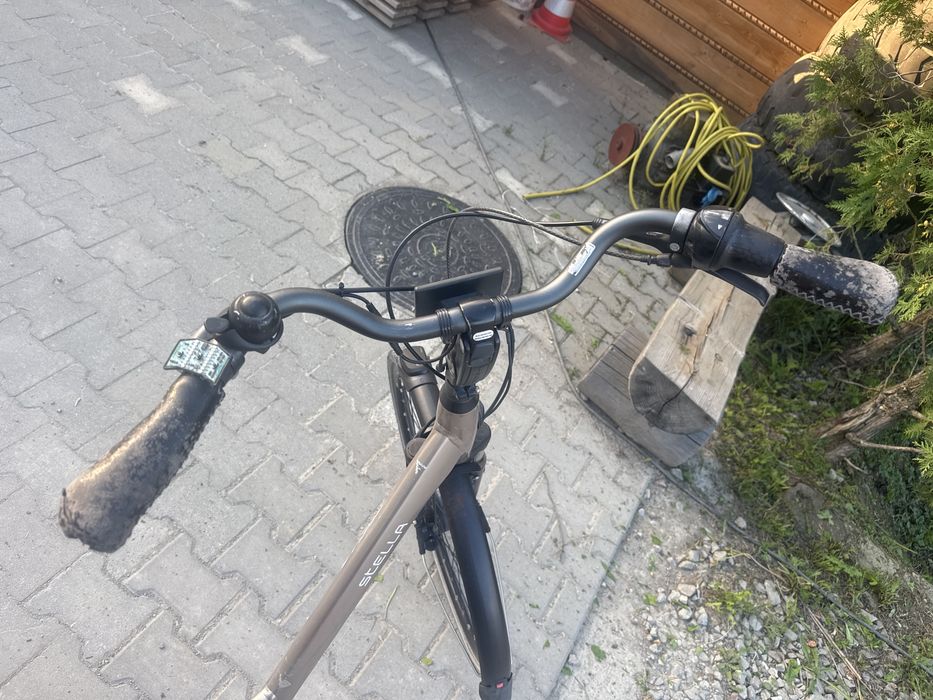 Rower elektryczny stella livorno uszkodzony