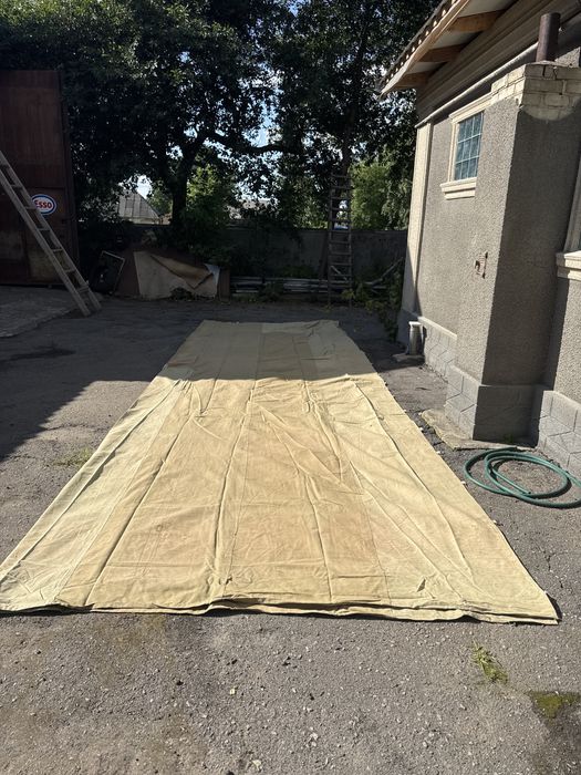 Продам НОВЫЙ брезент вагонный, тент автомобильный 4.80м на 7.60м