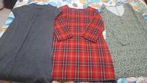 Conjunto de 3 vestidos tamanho S