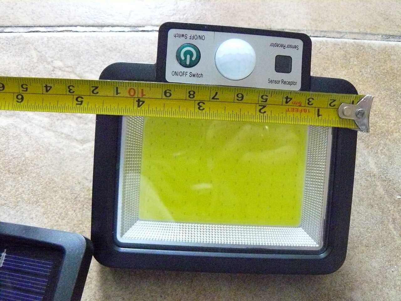 lapa solar z czujnikiem ruchu super oświetlenie + pilot