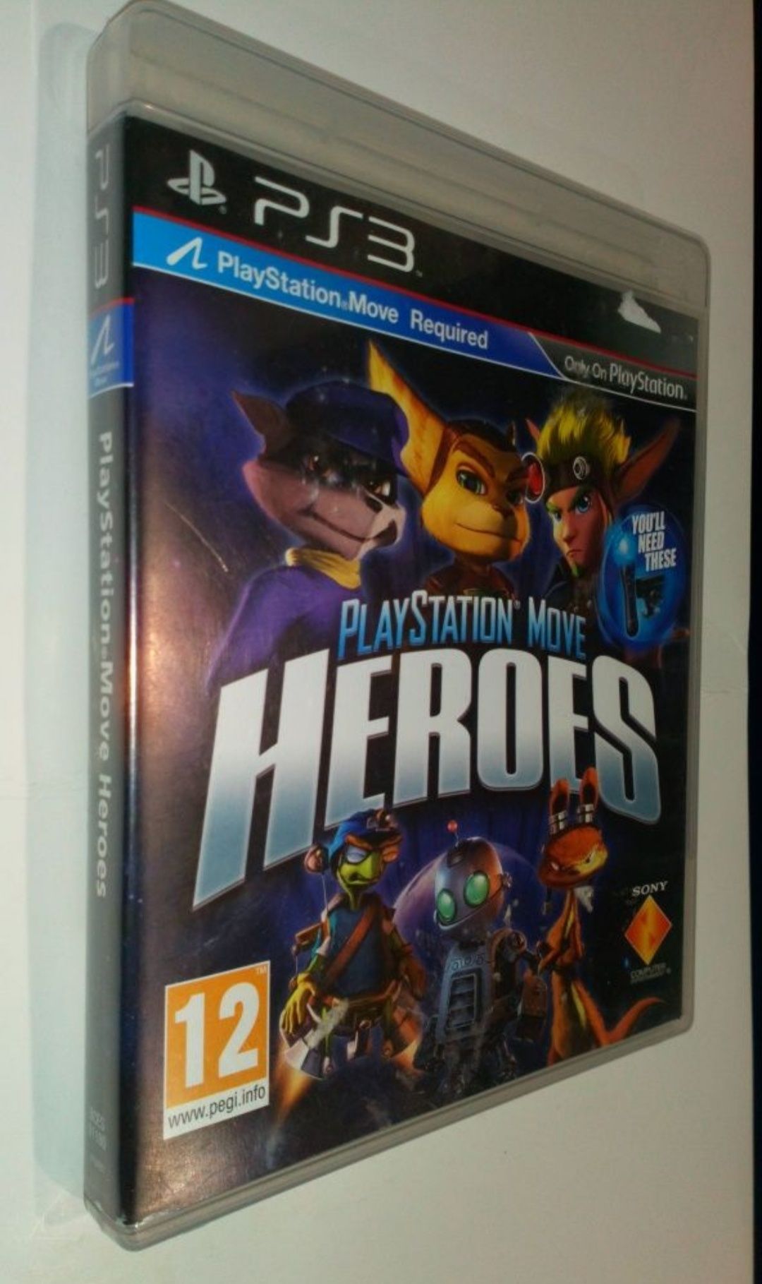 Gra Ps3 Heroes gry PlayStation 3 Herosi Ratchet Clank Sly Cooper Move