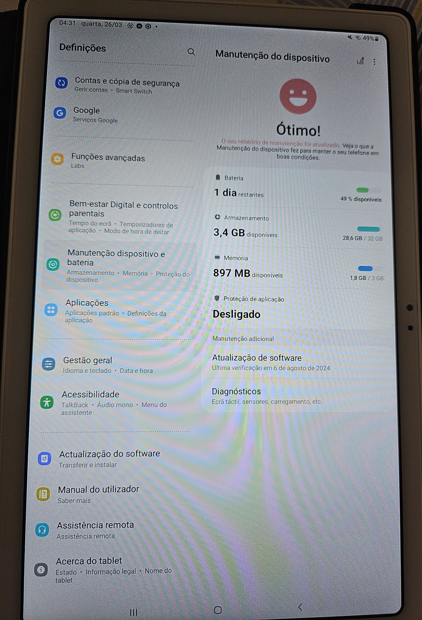 Tablet Samsung A7 10.4' - 32GB