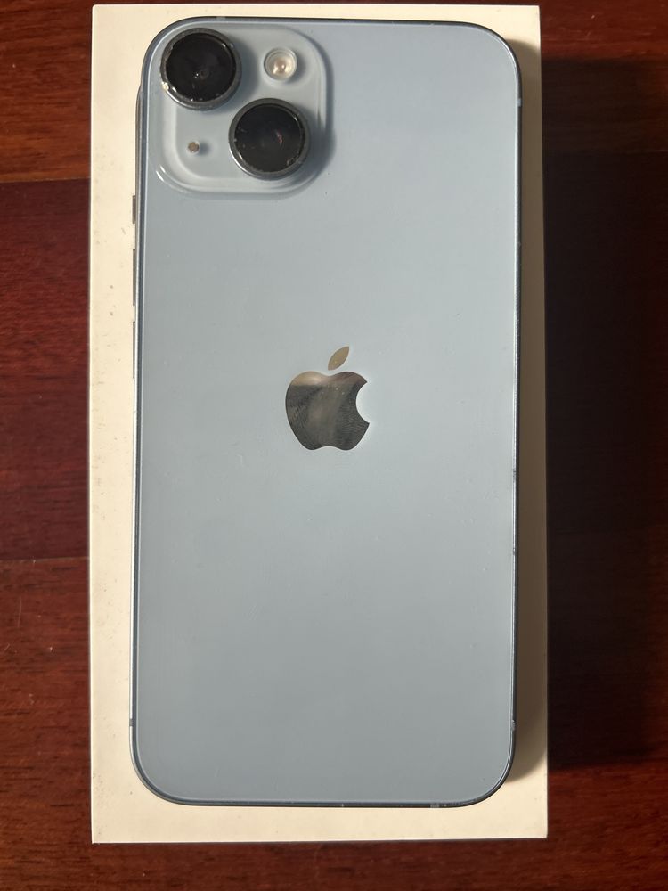 Iphone 14 128 gb azul com caixa
