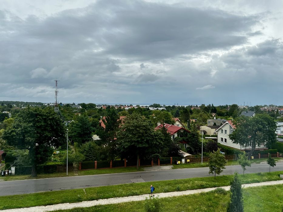 Wymajme piekne i nowoczesne mieszkanie 3 pokoje WIDOK NA MORZE klima