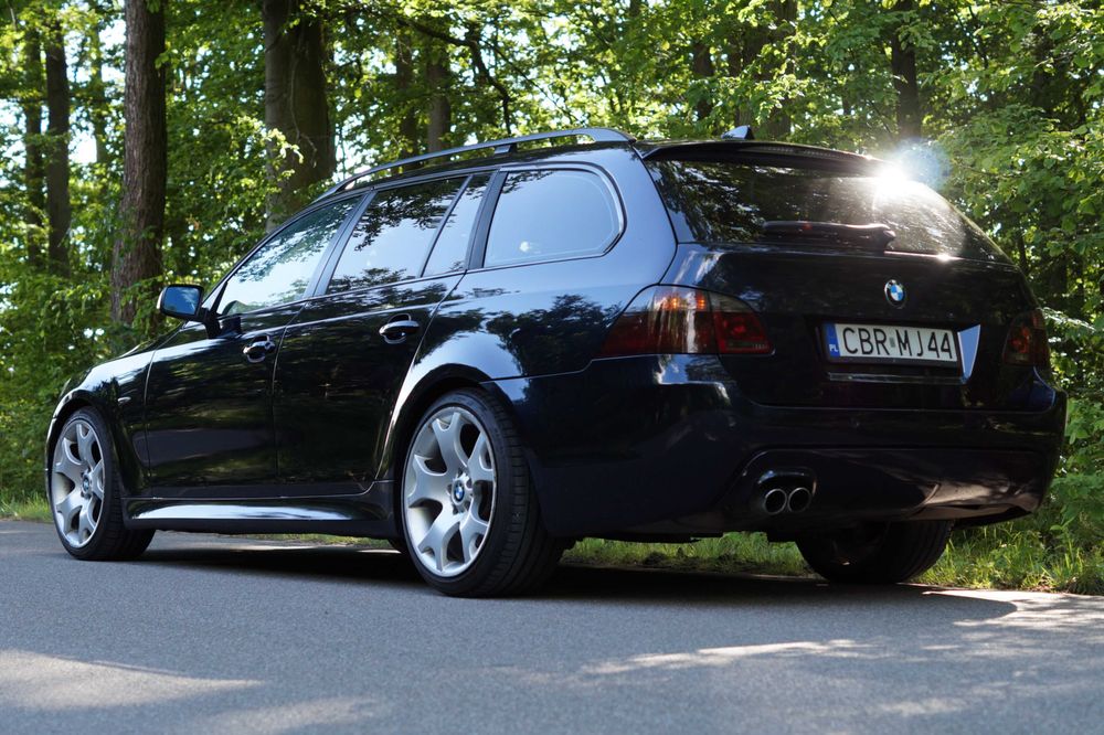 Bmw e61 535d żeliwo panorama downpipe