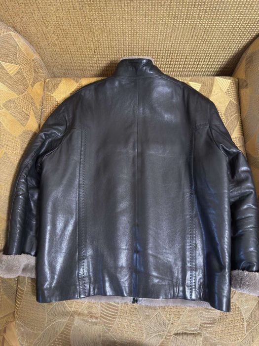 Мужская Практически Новая Дублёнка Fabiani размер 56-58