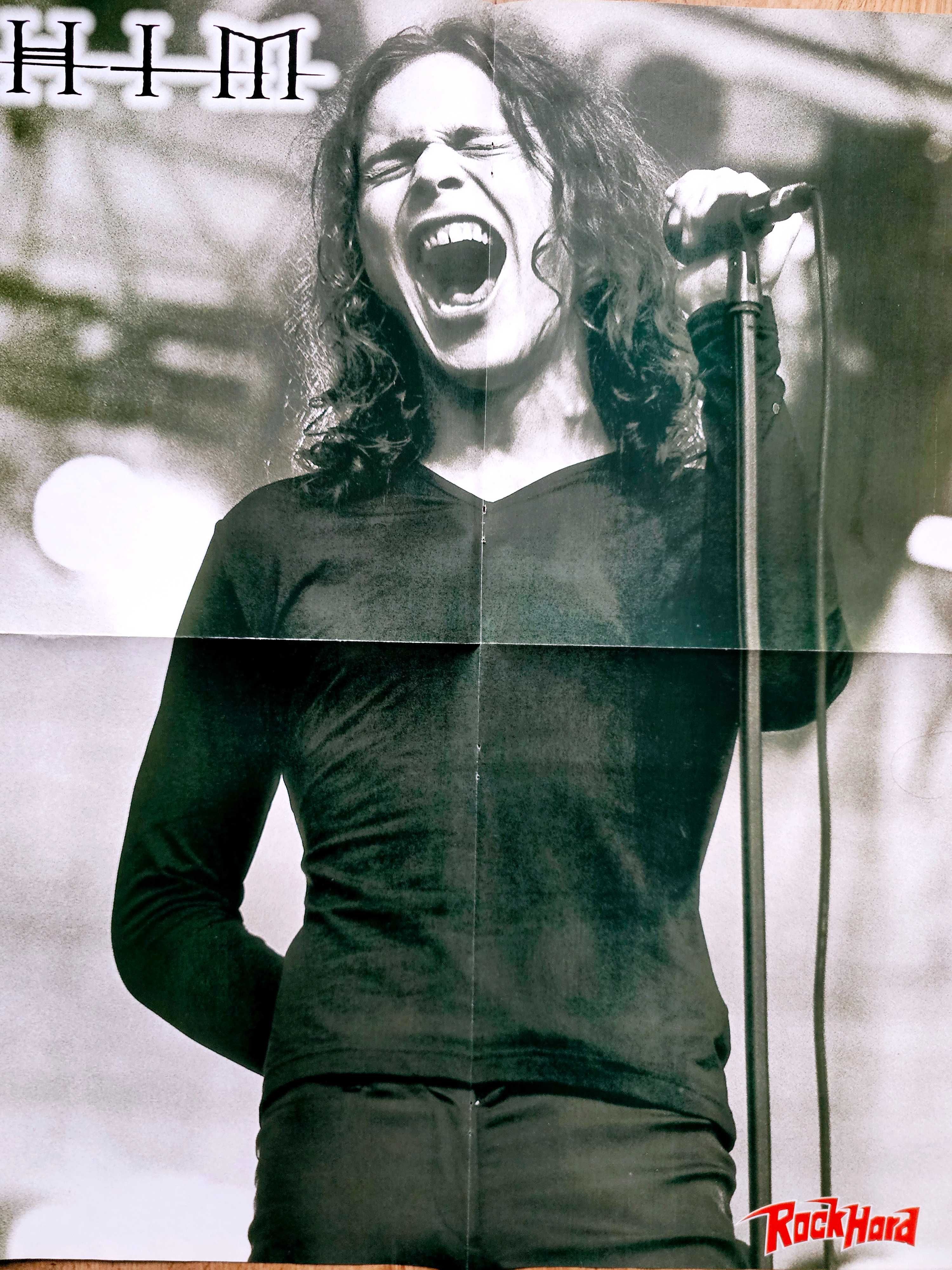 UNIKAT! Plakat/poster - HIM (Ville Valo) - 45 x 58 cm - NOWY!