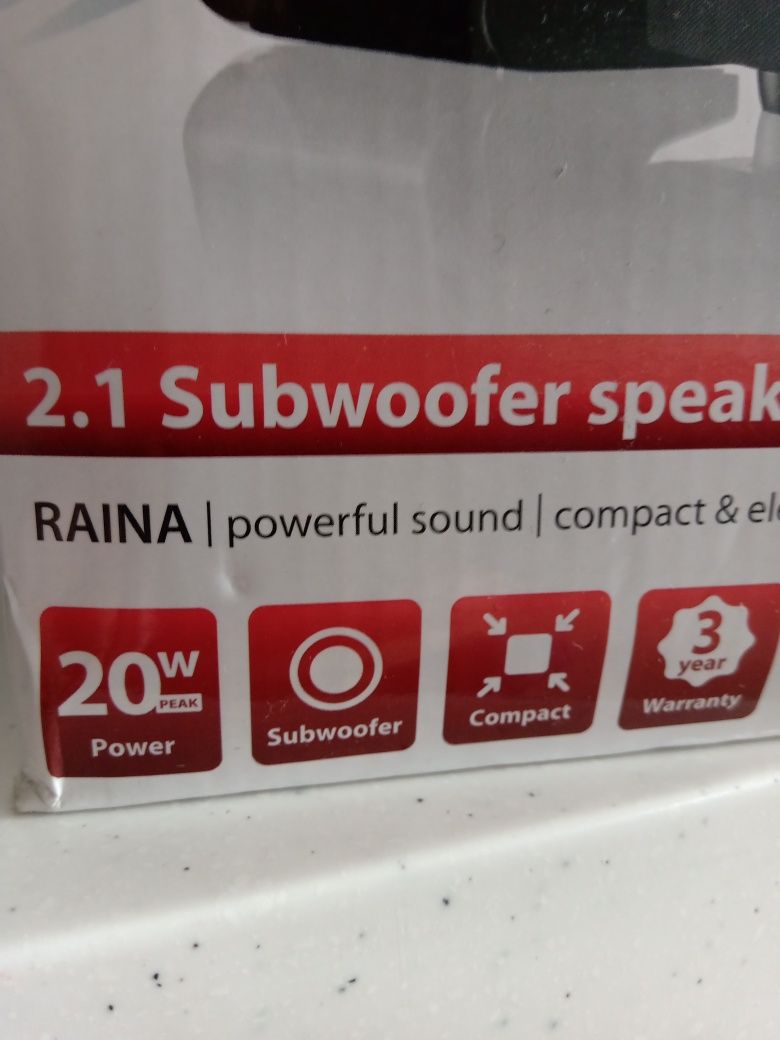 Акустическая система Trust Raina 2.1 Subwoofer Speaker Set (18925)

24