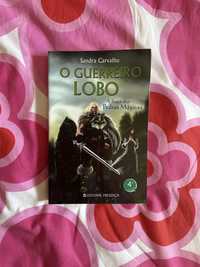 LIVRO USADO - “O Guerreiro Lobo” de Sandra Carvalho