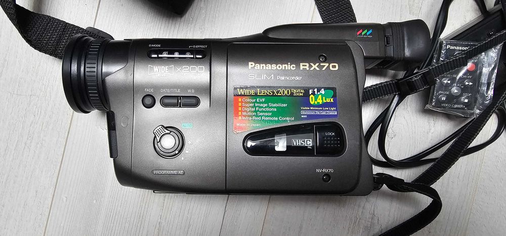 Kamera Panasonic RX-70 – komplet akcesoriów!