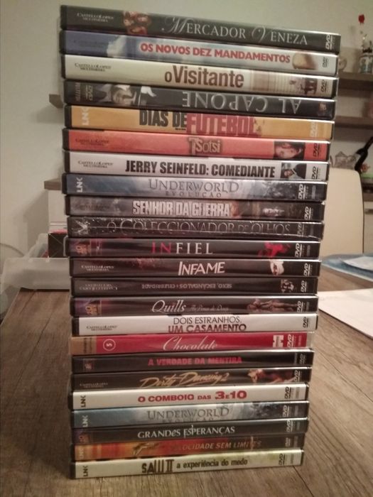 DVD-filmes vendo para desocupar