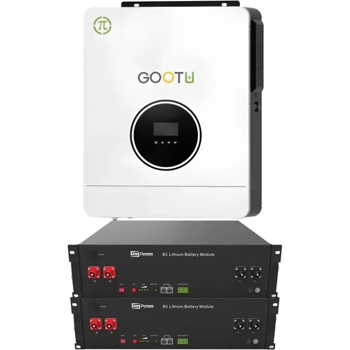 ВИГІДНО‼️Інвертор Gootu 6.2 kW +2 акумулятори Dyness B3 LiFePO4