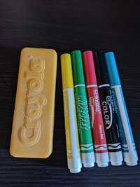 Фломастеры для сухого стирания щёткой Crayola