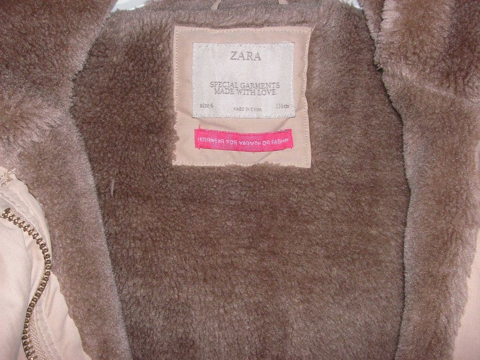 Blusão / Parka Zara T/6 - Quente