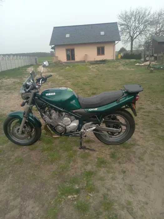 Yamaha XJ600N Zielona