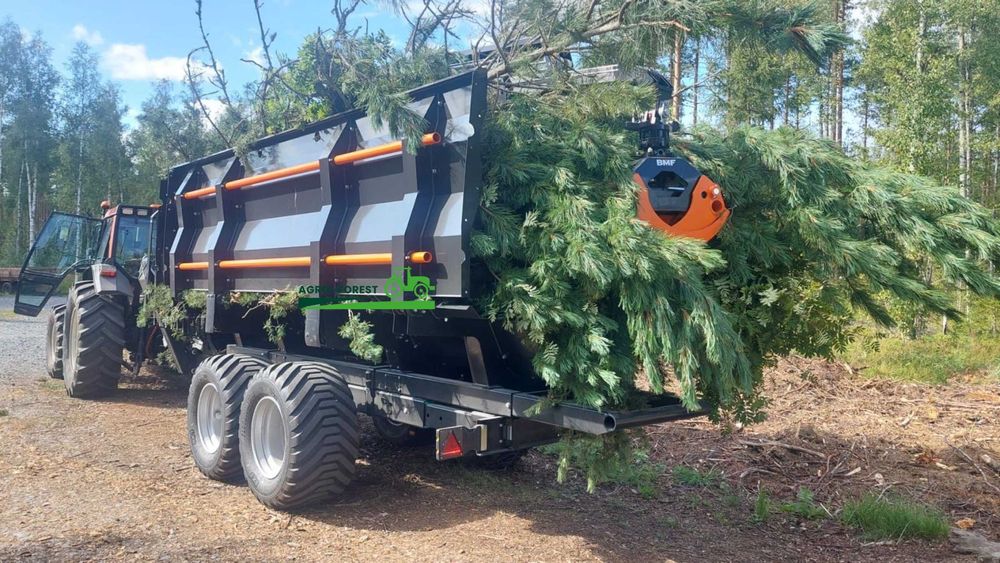 Skrzynia Biomasowa do Zrębka Do Drzewa do Przyczepa Lesna BMF 12-14t