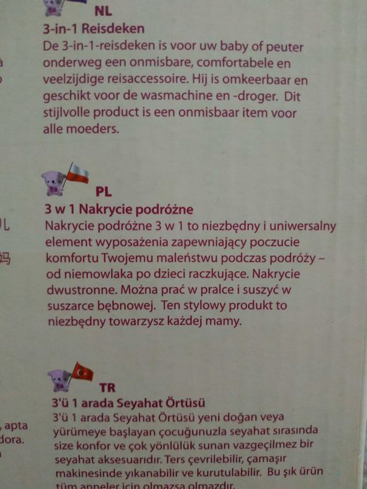 Pokrowiec na fotelik ClevaMama NOWY