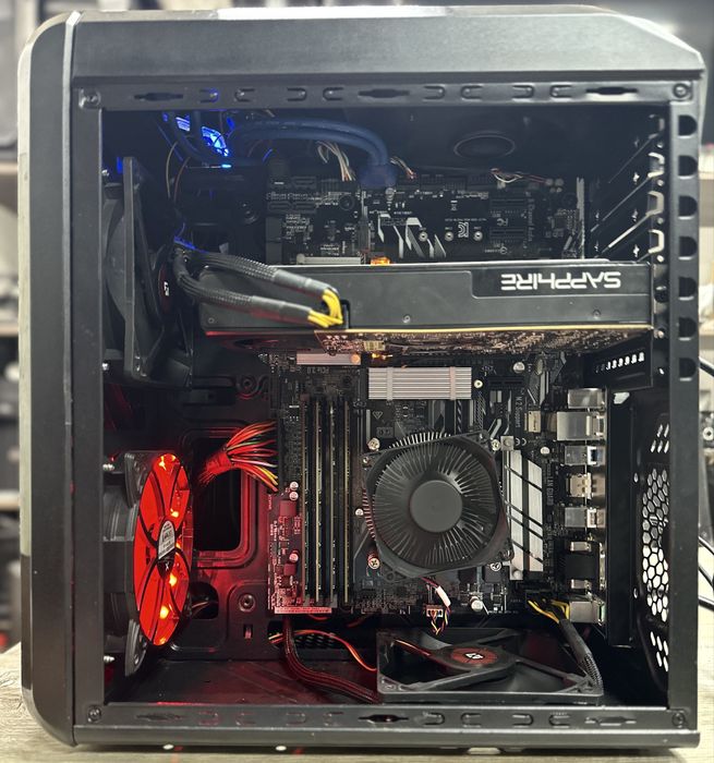 ПК/аналог і7-6700/8T/RAM 16Gb/GPU 8Gb/SSD nvme 256Gb/HDD 1Tb