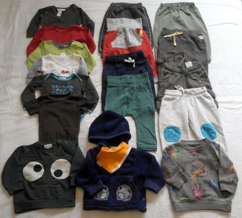 Paka dla chłopaka - rozmiar 68/74 (H&M, Next, 5-10-15, VRS, Bluezoo)