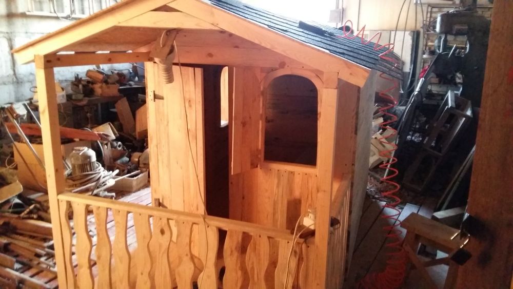 Детские домики,конфигурация на ваш выбор