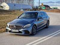 Mercedes-Benz Klasa C Mercedes C220d 9G Tronic AMG czysty i zadbany, ASO.