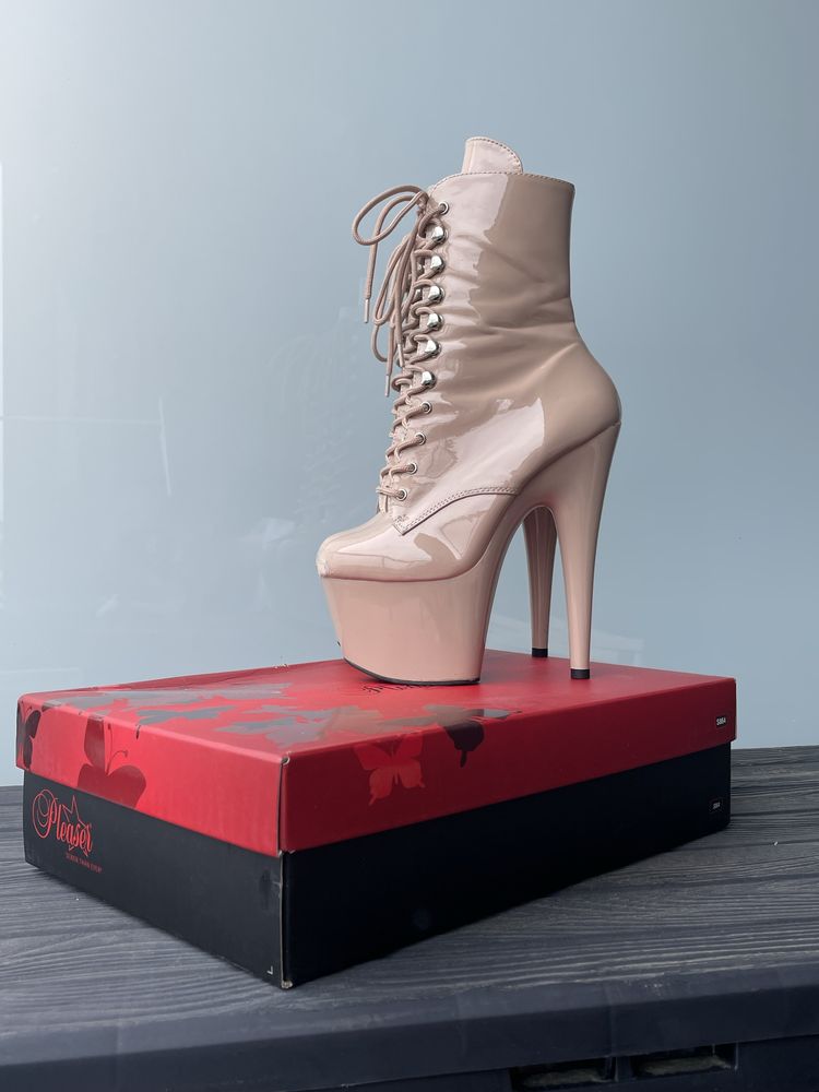 Buty botki pleaser exotic pole dance exo strip frame up