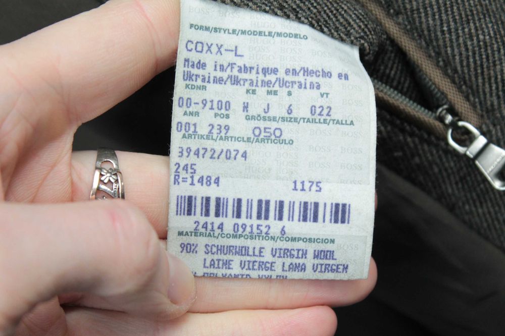 Шикарне шерстяне люкс пальто Hugo Boss Оригінал розмір Л 50-52