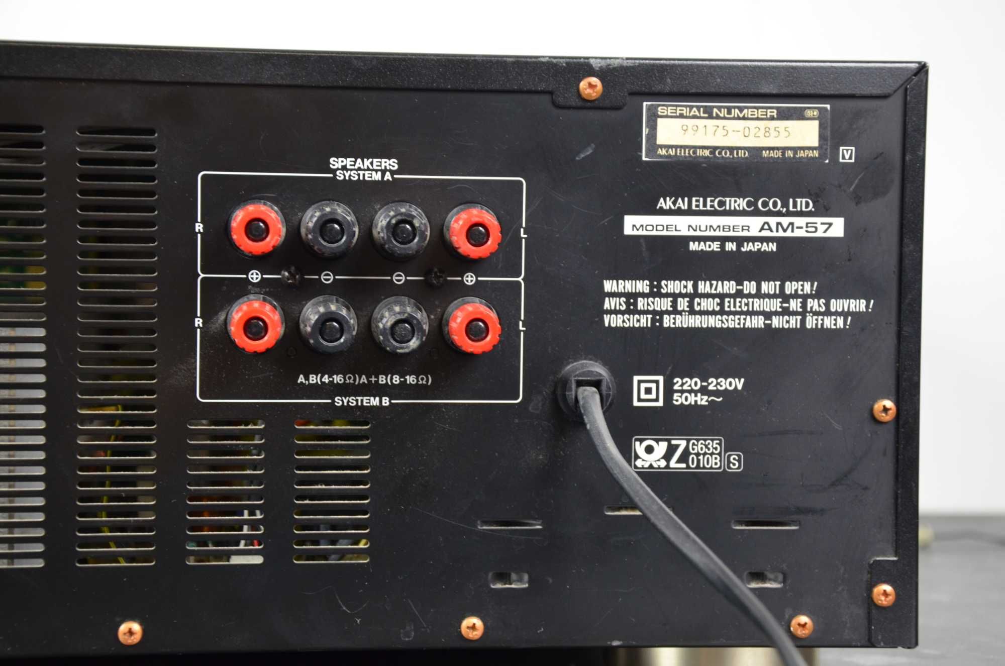 Wzmacniacz Akai AM-57 Stereo TOP MODEL Okazja JAPAN