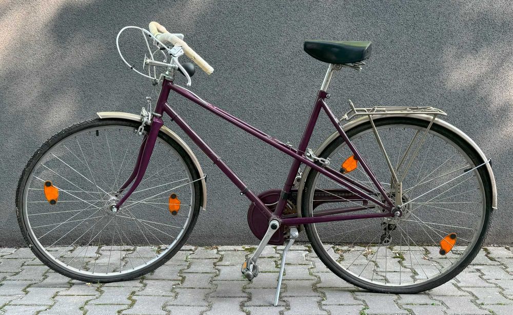 Rower KETTLER ALU-RAD dwururka PUMA-SPORT, fiolet - malowany proszkowo