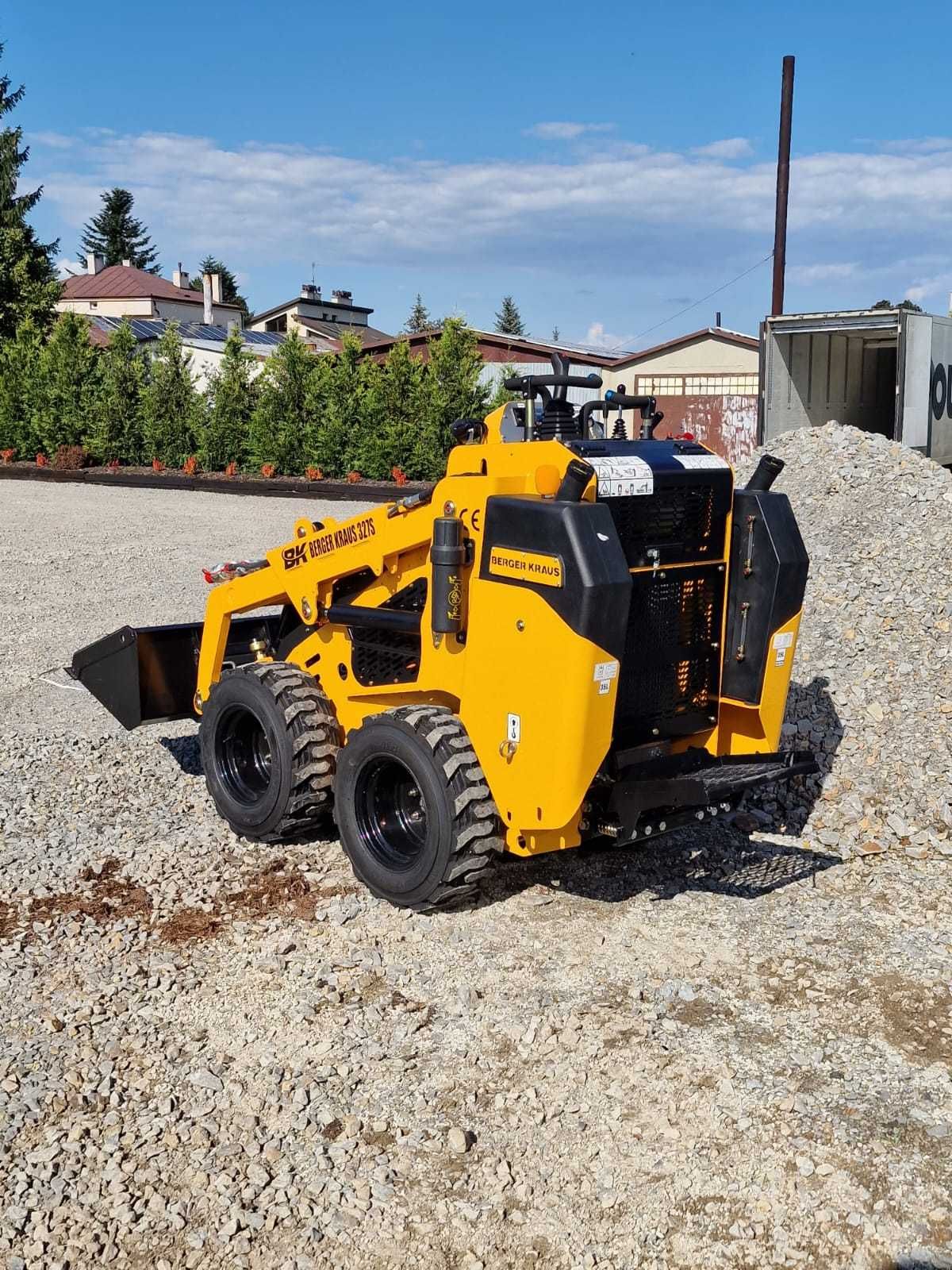 Mini ładowarka 327S KUBOTA 25 KM sterowanie Joystick jak Toro