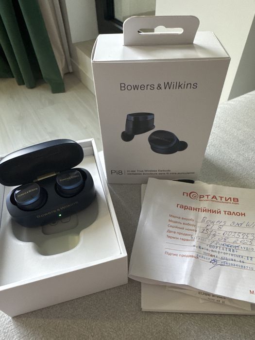 Bowers & Wilkins Pi8 Midnight Blue на гарантии!