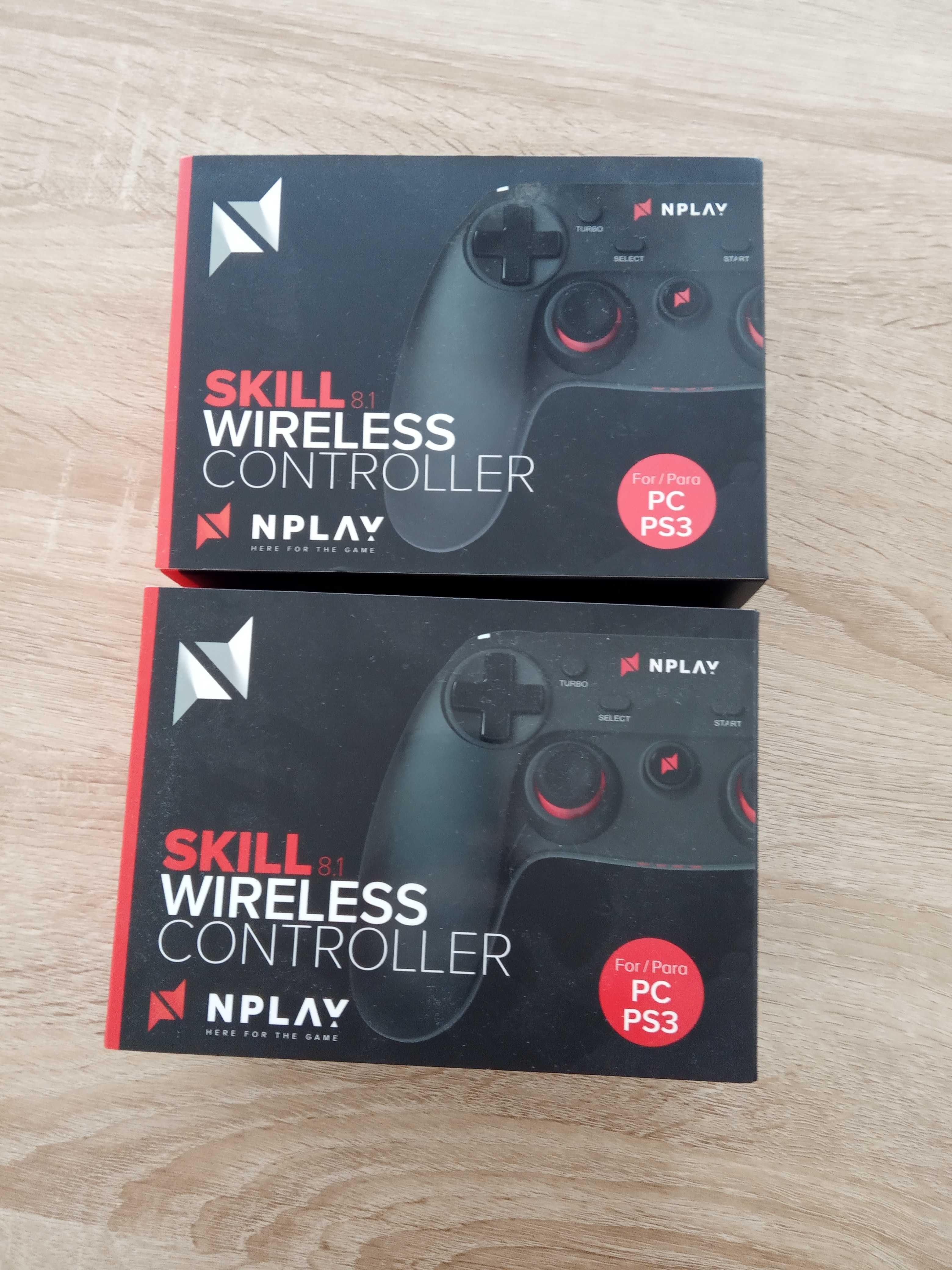 Comando NPLAY Skill 8.1 (Wireless - PC e PS3)