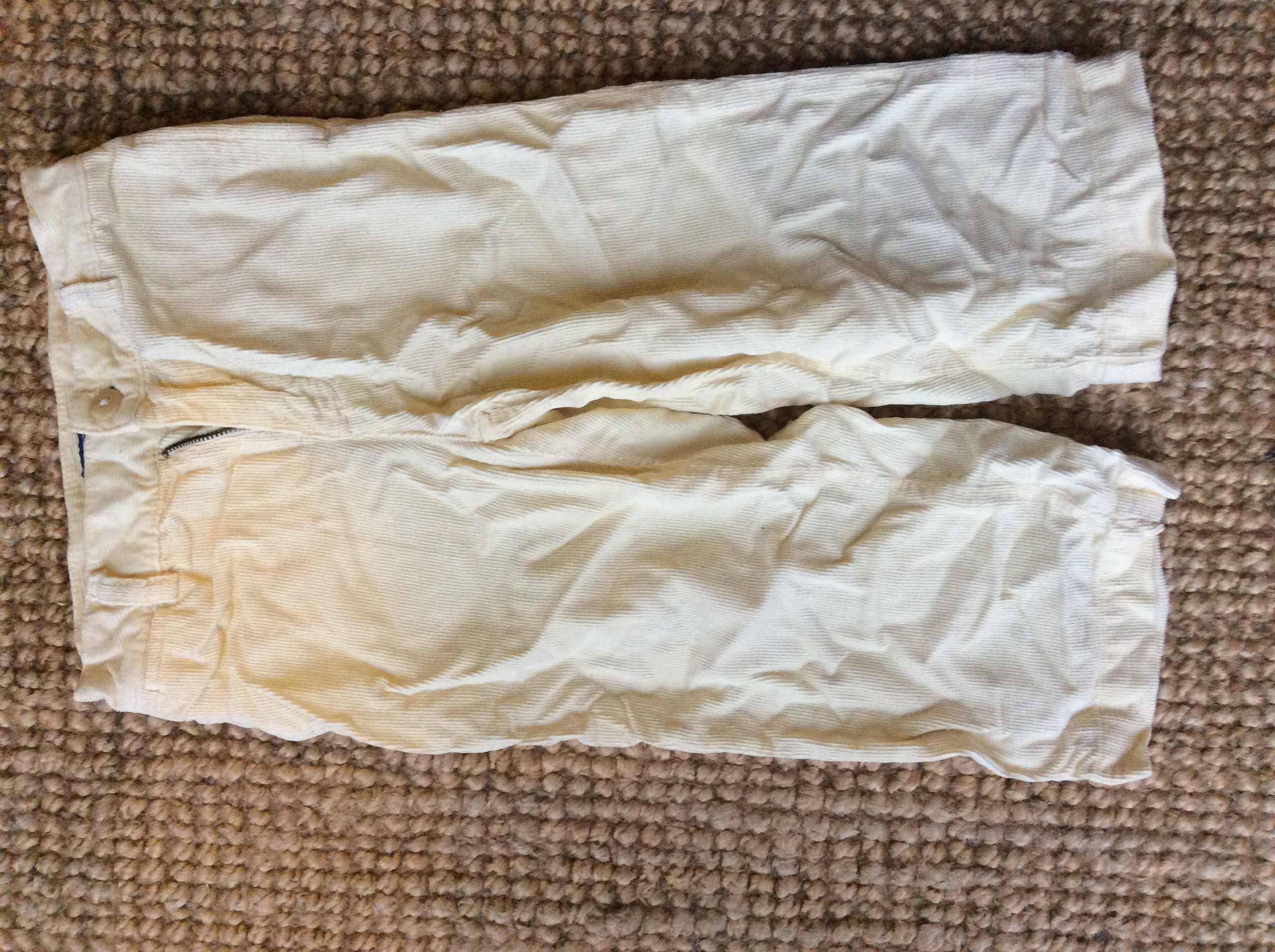 Spodnie sztruksowe dla dziecka 2 lata Polo by Ralph Lauren