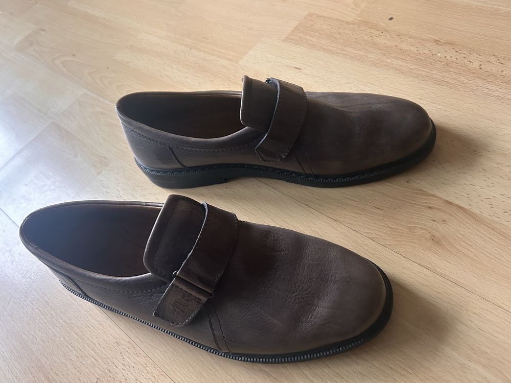 Skorzane buty męskie r. 45