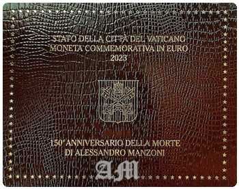 VATICANO - 2€ 150 anos morte Alessandro Manzoni 2023