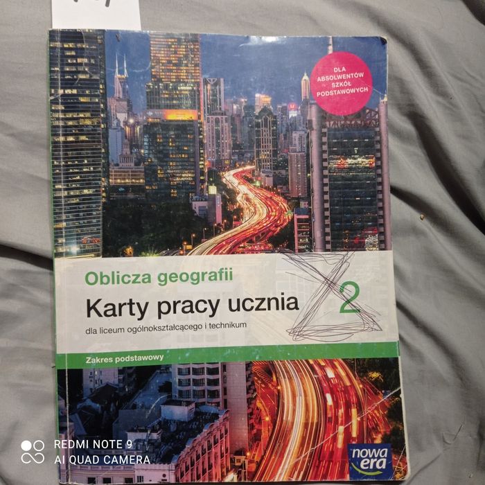 Oblicza geografii 2 karty pracy liceum technikum