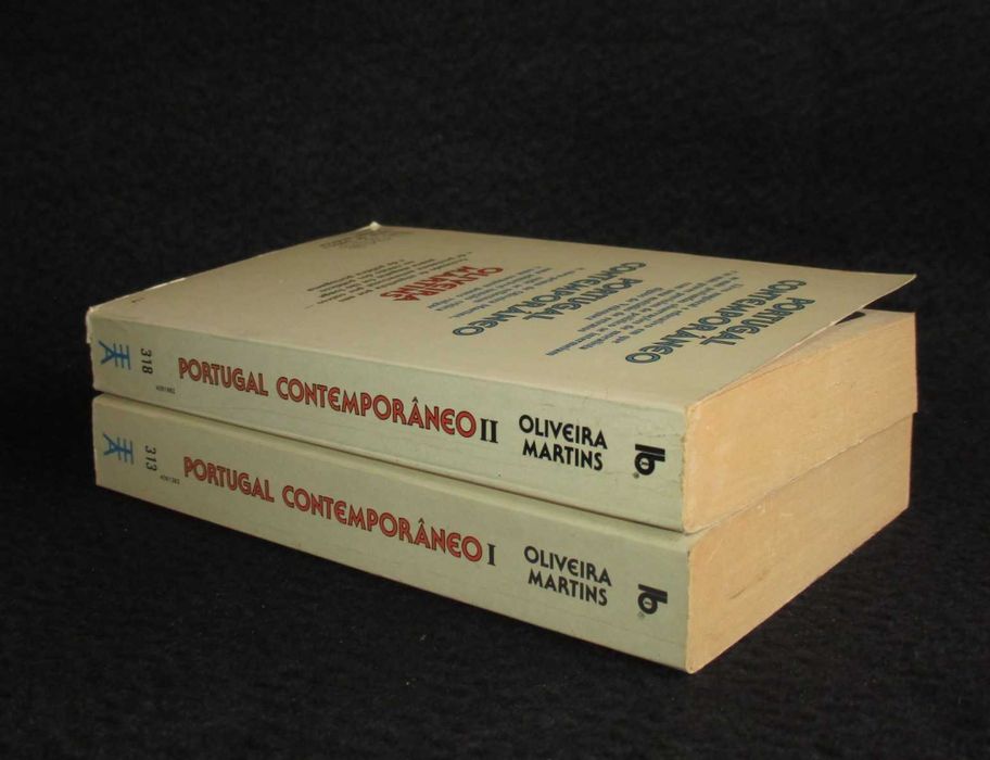 Livro Portugal Contemporâneo I e II Oliveira Martins
