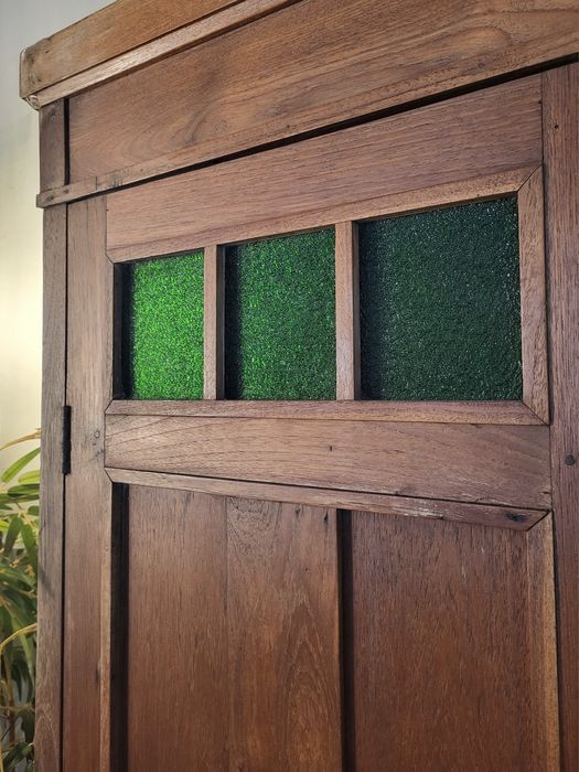 armario, estante, roupeiro, arrumação, prateleiras, indiano, rustico