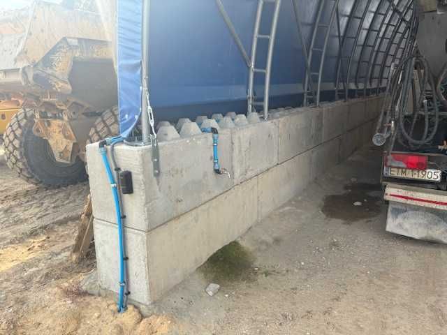 Bloki betonowe do budowy ścian oporowych typu lego