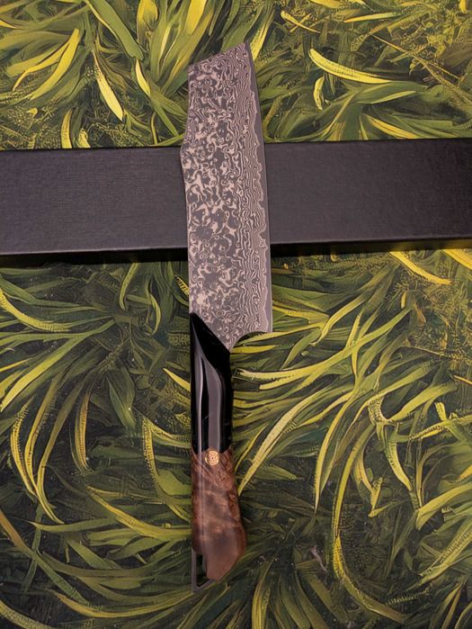 Nóż Nakiri unikalny, stal nierdzewna 60 HRC