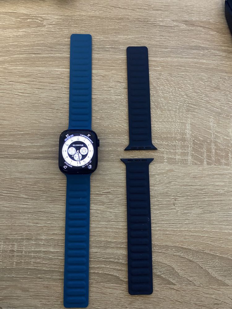 Магнітний ремішок для Apple Watch 7 45” (2шт)