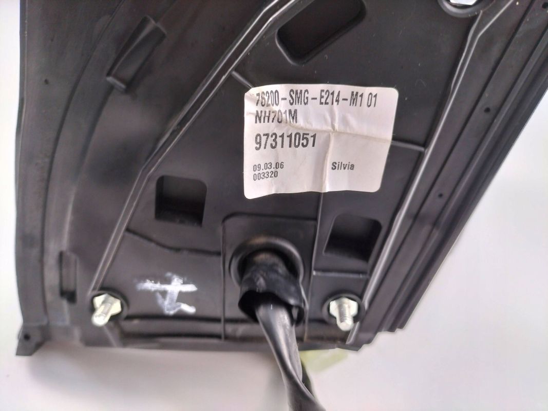 LUSTERKO PRAWE PASAŻERA 7 PIN KOD LAKIERU NH701M HONDA CIVIC VIII 8 UFO
