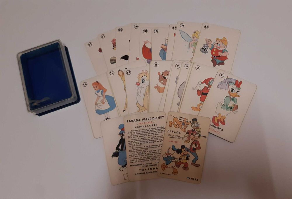 Jogo de cartas Majora anos 80